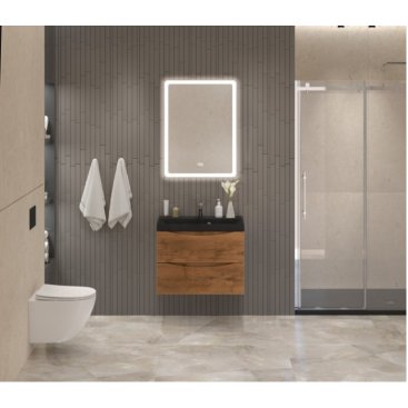 Мебель для ванной BelBagno Marino 70-BB700/450-LV-ART-AST-NERO Rovere Nature