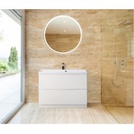 Мебель для ванной BelBagno Marino 80-PIA-BB800/450-LV-MR-AST Bianco Lucido