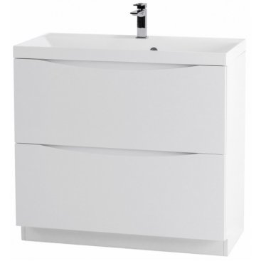 Мебель для ванной BelBagno Marino 80-PIA-BB800/450-LV-MR-AST Bianco Lucido