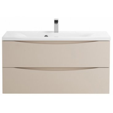 Тумба с раковиной BelBagno Marino 80-BB800/450-LV-MR-PR Crema Opaco