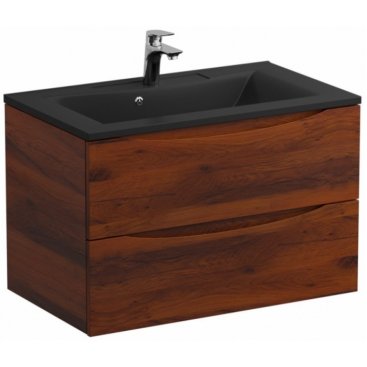 Мебель для ванной BelBagno Marino 80-BB800/450-LV-ART-PR-NERO Rovere Cillegio