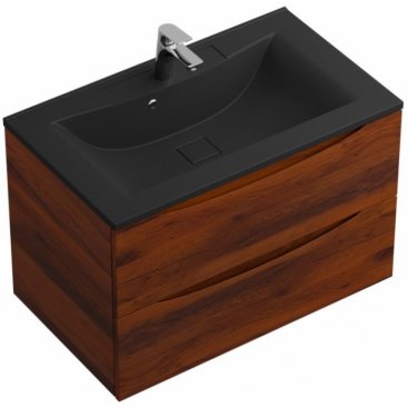 Мебель для ванной BelBagno Marino 80-BB800/450-LV-ART-PR-NERO Rovere Cillegio