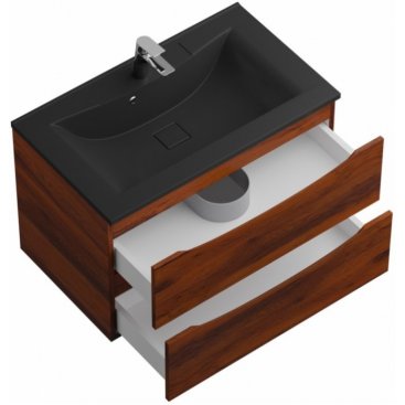 Мебель для ванной BelBagno Marino 80-BB800/450-LV-ART-PR-NERO Rovere Cillegio