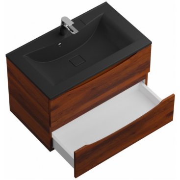 Мебель для ванной BelBagno Marino 80-BB800/450-LV-ART-PR-NERO Rovere Cillegio