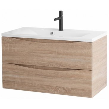 Мебель для ванной BelBagno Marino 80-BB800/450-LV-MR-PR Rovere Bianco