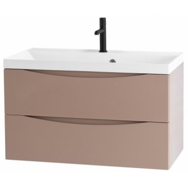 Мебель для ванной BelBagno Marino 90-BB900/450-LV-MR-AST Capucino Lucido