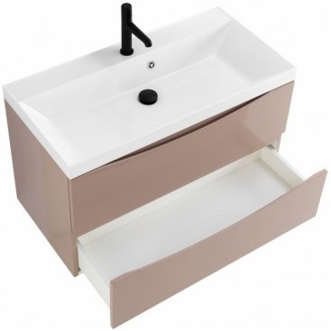 Мебель для ванной BelBagno Marino 90-BB900/450-LV-MR-AST Capucino Lucido