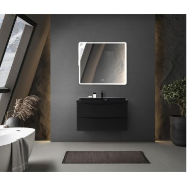 Мебель для ванной BelBagno Marino 90-BB900/450-LV-ART-AST-NERO Nero Lucido