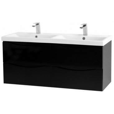 Мебель для ванной BelBagno Marino-CER 120 Nero Lucido