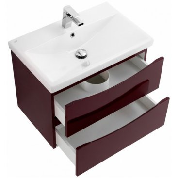 Тумба с раковиной BelBagno Marino-CER 70-BB-0321-70-LVB Bordo Lucido