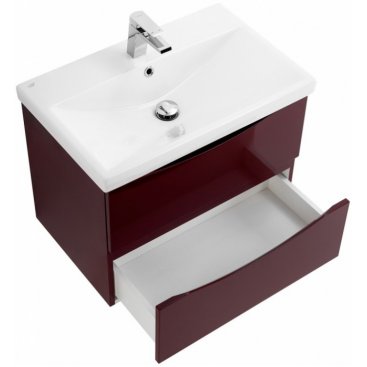 Тумба с раковиной BelBagno Marino-CER 70-BB-0321-70-LVB Bordo Lucido