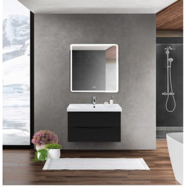 Мебель для ванной BelBagno Marino-CER 70 Nero Lucido