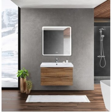 Тумба с раковиной BelBagno Marino-CER 70-BB-0321-70-LVB Rovere Rustico