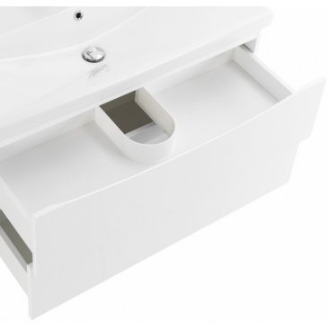 Тумба с раковиной BelBagno Marino-CER 90-BB-0323-90-LVB Bianco Opaco