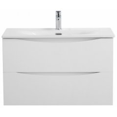 Тумба с раковиной BelBagno Marino-CER-Mini 80 Bian...