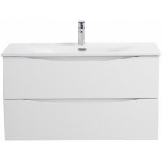 Тумба с раковиной BelBagno Marino-CER-N 100 Bianco...