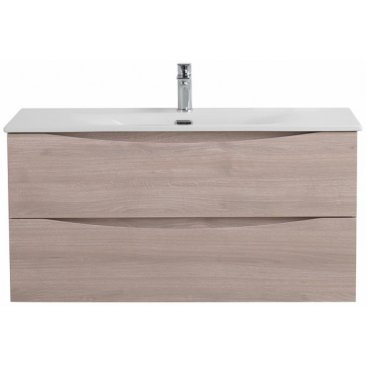 Тумба с раковиной BelBagno Marino-CER-N 100 Rovere Grigio
