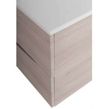 Тумба с раковиной BelBagno Marino-CER-N 100 Rovere Grigio