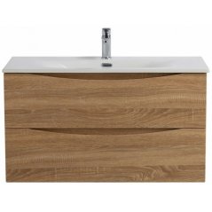 Тумба с раковиной BelBagno Marino-CER-N 100 Rovere...