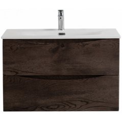 Тумба с раковиной BelBagno Marino-CER-N 80 Rovere ...