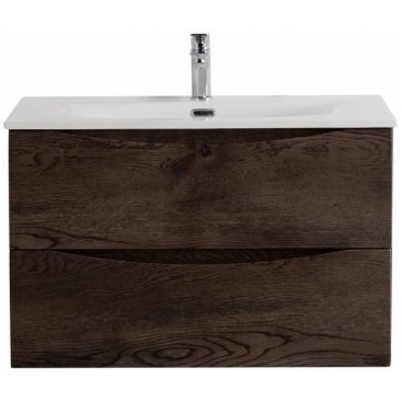 Тумба с раковиной BelBagno Marino-CER-N 80 Rovere Nature Grigio