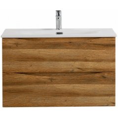 Тумба с раковиной BelBagno Marino-CER-N 80 Rovere ...