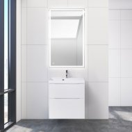 Мебель для ванной BelBagno Marino-H60 60-BB600/450-LV-MR-AST Bianco Lucido