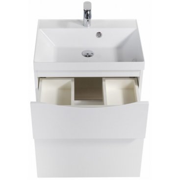 Мебель для ванной BelBagno Marino-H60 60-BB600/450-LV-MR-AST Bianco Lucido