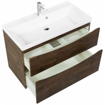 Мебель для ванной BelBagno Marino-H60 90-BB900/450-LV-MR-AST Rovere Moro