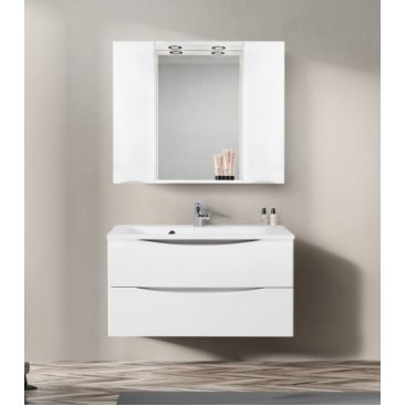 Зеркало со шкафчиком BelBagno Marino 100