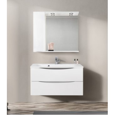 Зеркало со шкафчиком BelBagno Marino 90