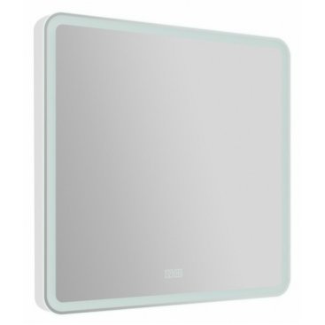 Тумба с раковиной и зеркалом BelBagno Marino 70-PIA-BB700/450-LV-ART-AST-NERO Bianco Lucido