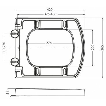 Крышка-сиденье Soft Close BelBagno BB2007SC