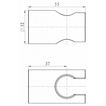 Держатель ручного душа BelBagno Nova BB-HLD-IN