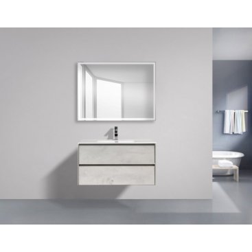 Мебель для ванной BelBagno Pietra-1000 Stucco Cemento Leggero