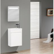 Мебель для ванной BelBagno Pietra-Mini-400R Bianco Lucido