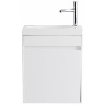 Тумба с раковиной BelBagno Pietra Mini 46L Bianco Lucido