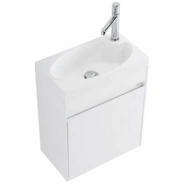 Мебель для ванной BelBagno Pietra-Mini-460L Bianco Lucido