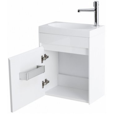 Мебель для ванной BelBagno Pietra-Mini-460L Bianco Lucido