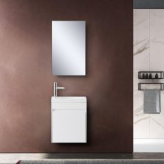 Мебель для ванной BelBagno Pietra-Mini-460R Bianco Lucido