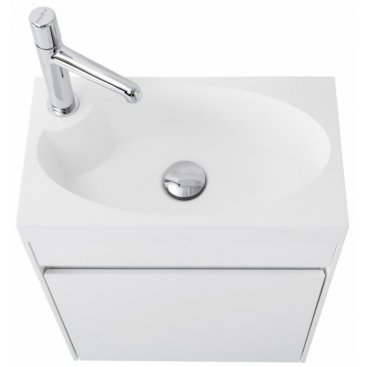 Мебель для ванной BelBagno Pietra-Mini-460R Bianco Lucido