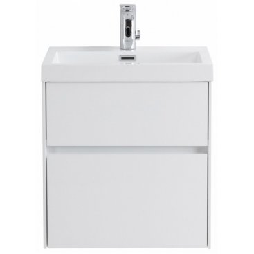 Тумба с раковиной BelBagno Pietra Mini 50AS Bianco Lucido