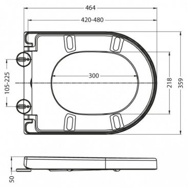 Унитаз подвесной BelBagno Prospero BB507B/BB2020SC с крышкой-сиденьем микролифт