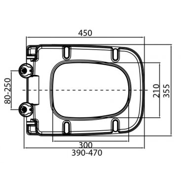 Крышка-сиденье Soft Close BelBagno BB146SC