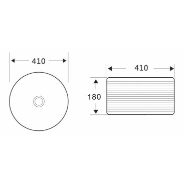 Раковина накладная BelBagno BB1420