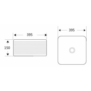 Раковина накладная BelBagno BB1421