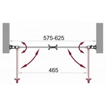 Душевая дверь BelBagno SELA-B-2-60-P-Cr