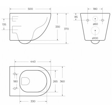 Унитаз подвесной BelBagno Sfera-Tor BB046CH-TOR/SC с крышкой микролифт