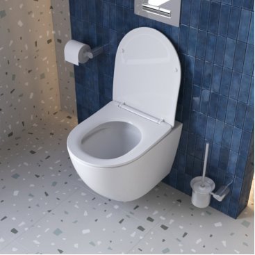 Унитаз подвесной BelBagno Sfera-Tor BB046CH-TOR/SC с крышкой микролифт