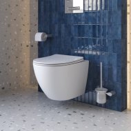 Унитаз подвесной BelBagno Sfera-Tor BB046CH-TOR/SC с крышкой микролифт